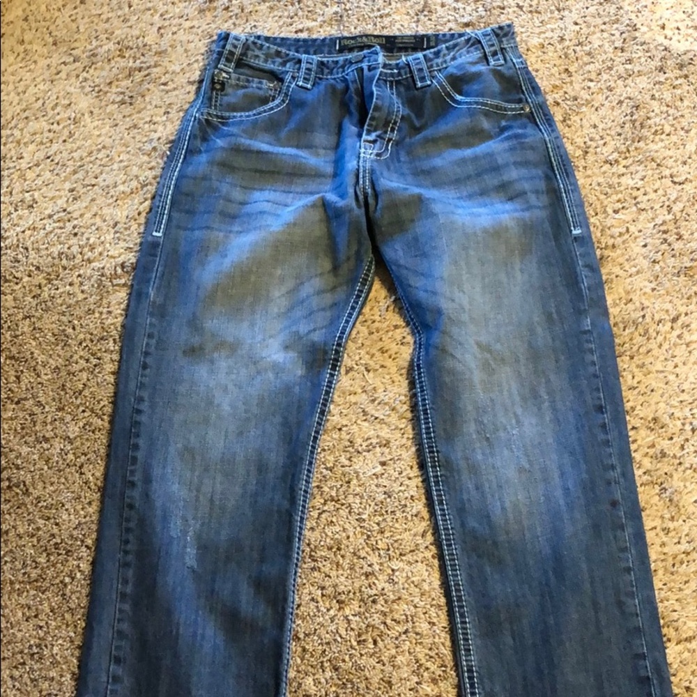 Rock n roll denim jeans